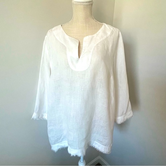 Charter Club Elegant White Women's Top - Picture 1 of 3